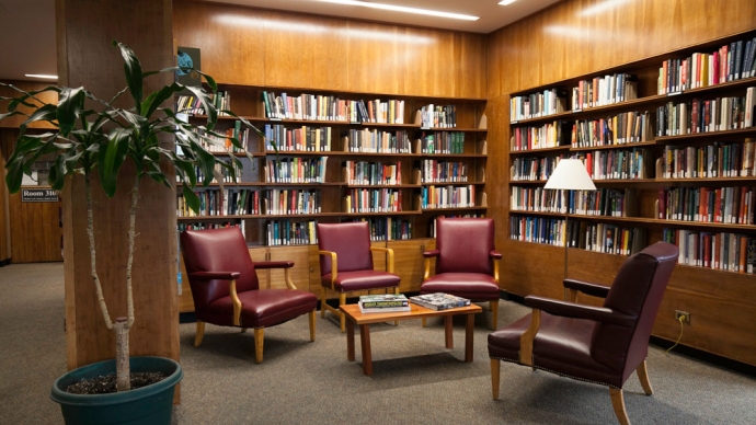 The Farnsworth Room at Lamont Library