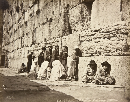 People pray at the Western Wall