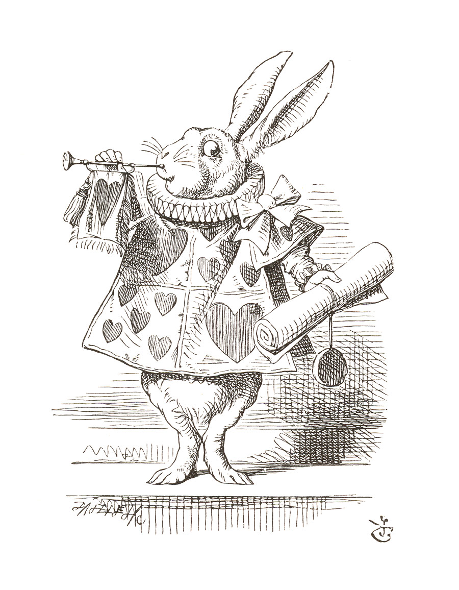 Alice in Wonderland: White Rabbit (Foiled Journal) - Book Summary & Video, Official Publisher Page