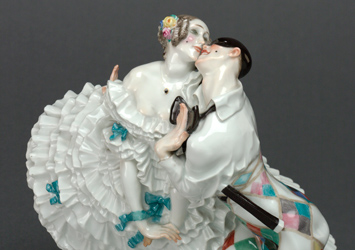 The Ballets Russes in lacework porcelain from the Thuringia