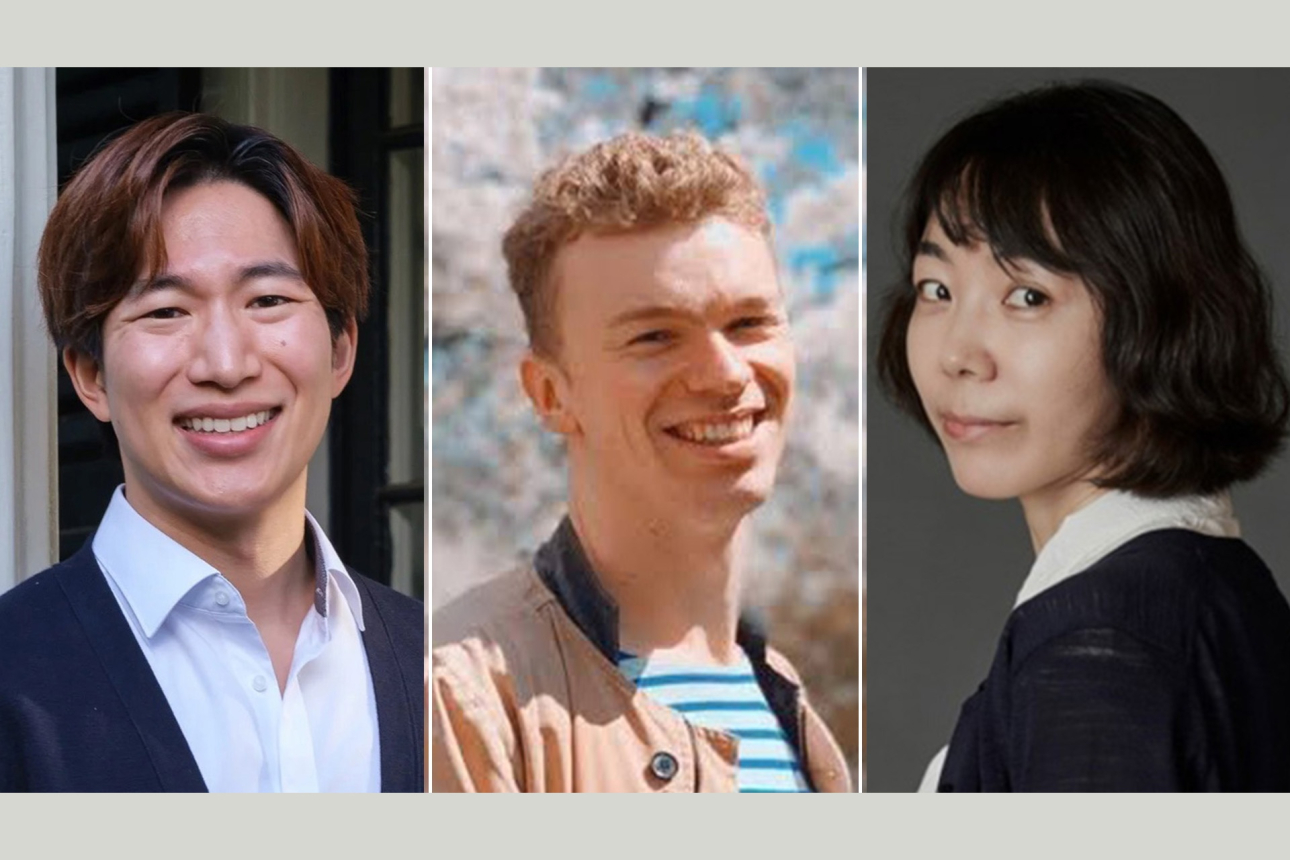 Spencer Lee-Lenfield, Mattho Mandersloot, and Shin Hae-uk