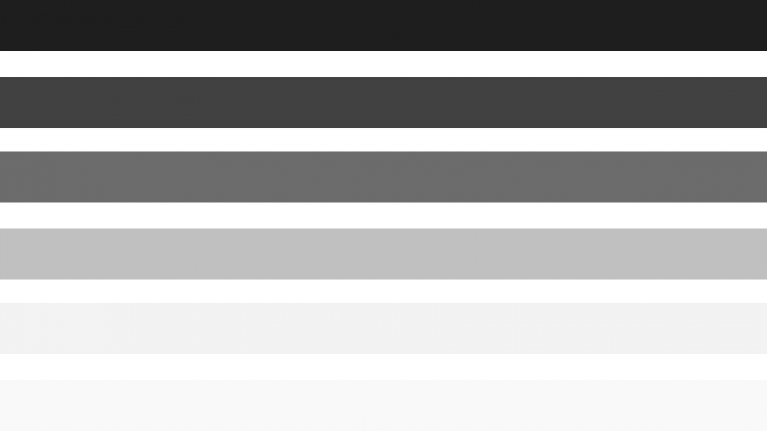 Gray color swatches