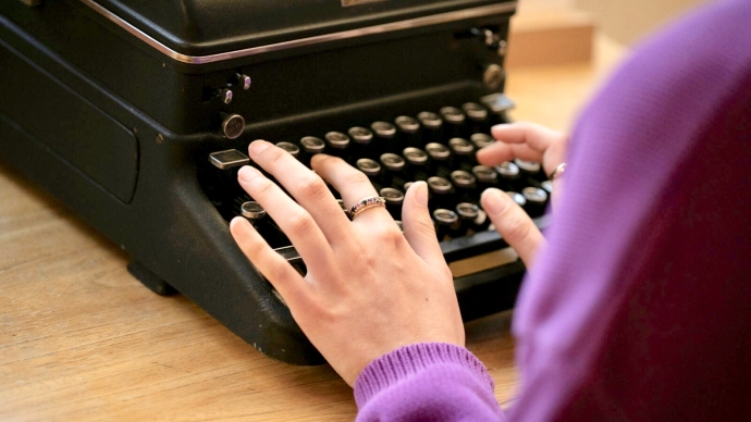 Ashbery Typewriter