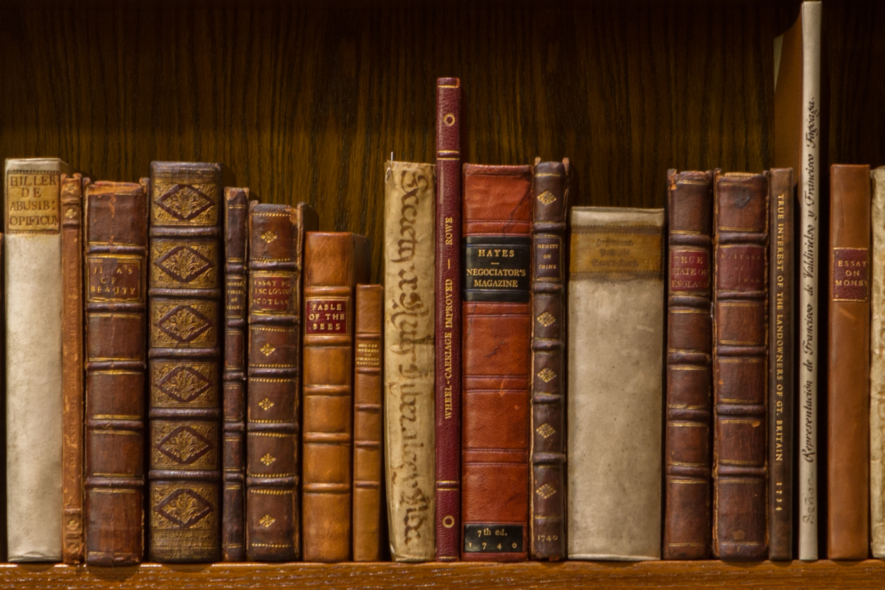 Kress Library bookshelf