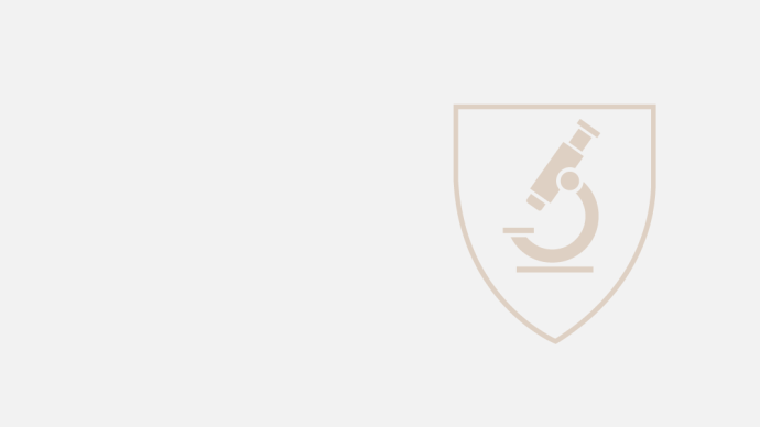 shield with microscope