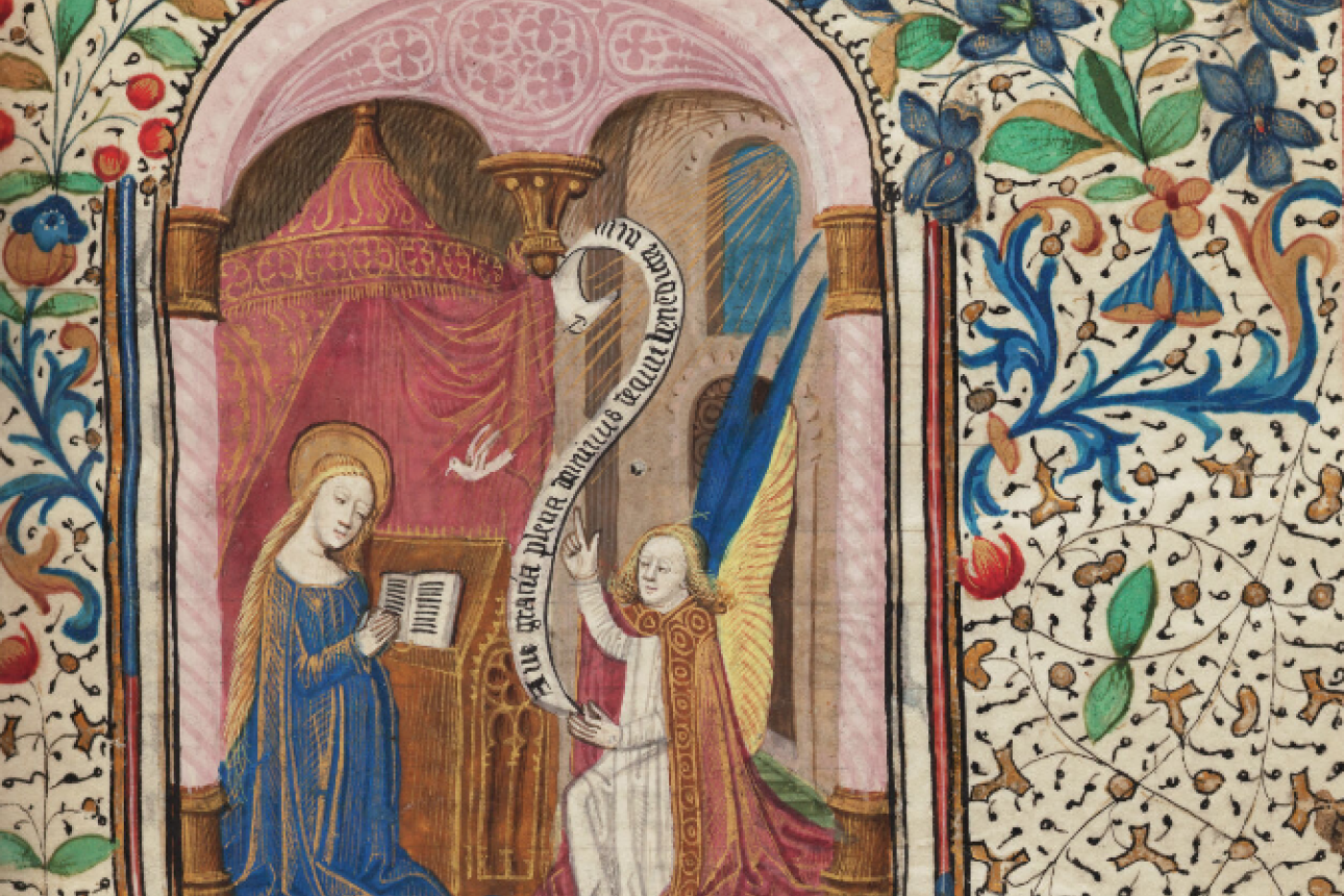 The Hours of the Virgin are the central text in any book of hours