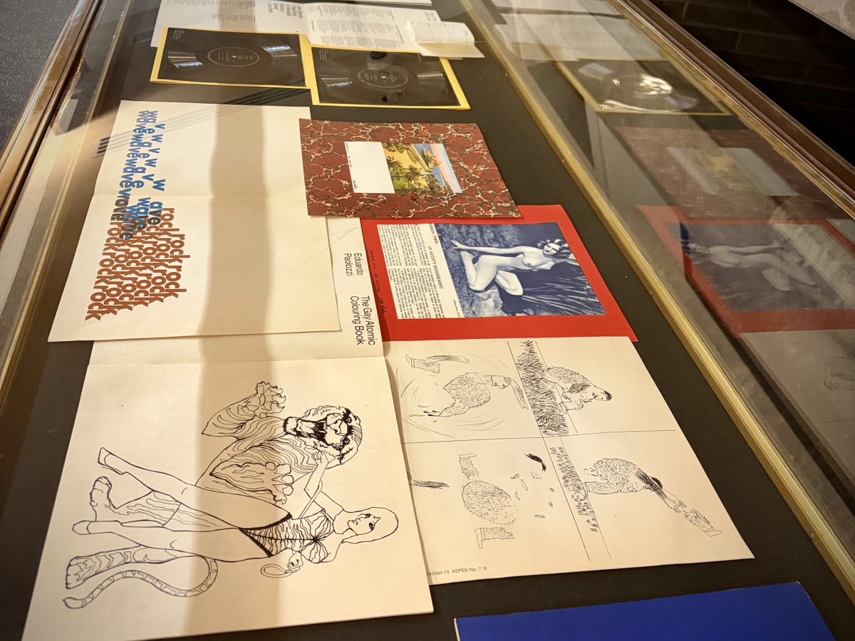 View of full display case