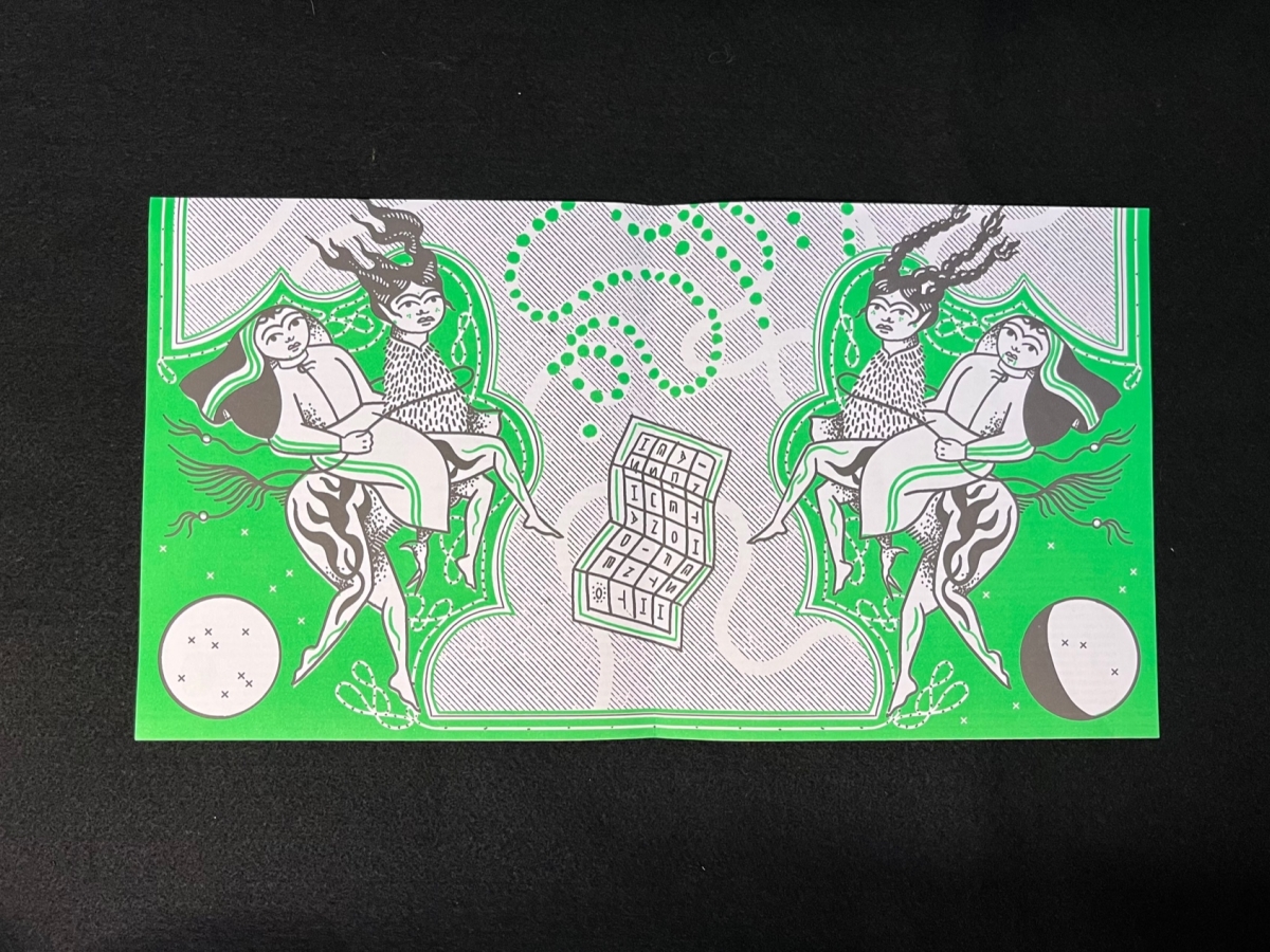 Zine with colorful illustrations 