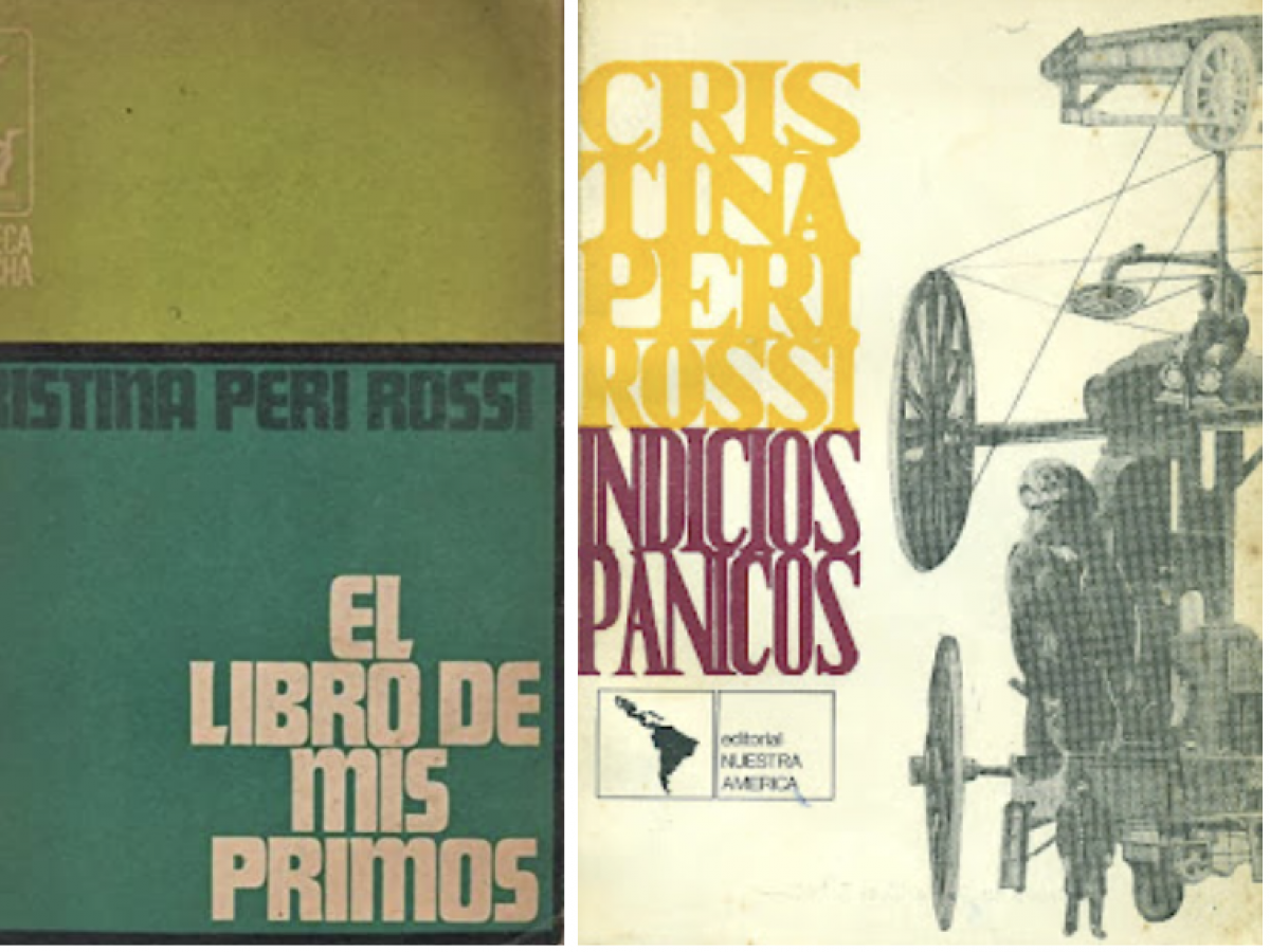 Covers of Peri Rossi's books