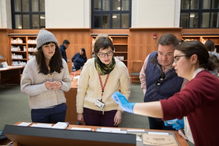 Learning about the women computers at the Harvard Observatory. 