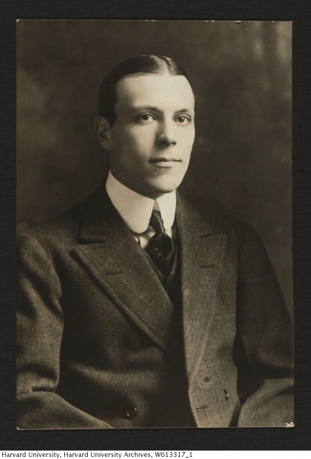 A portrait of Harry Elkins Widener