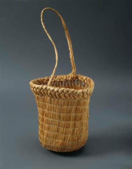 A woven bag