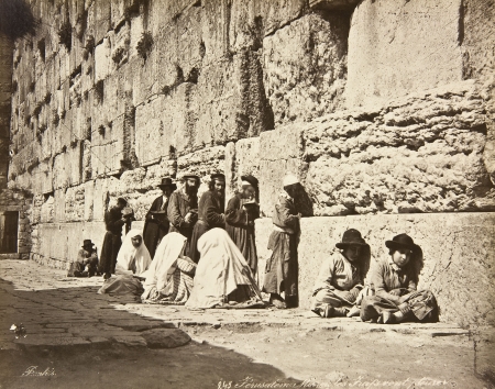 People pray at the Western Wall