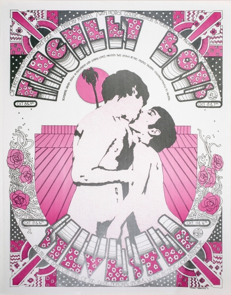 Poster for "Finchley Boys" and Sylvester, 1971. Design by Todd Trexler.