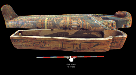 Coffin of Ankh-Khonsu 3D visualized