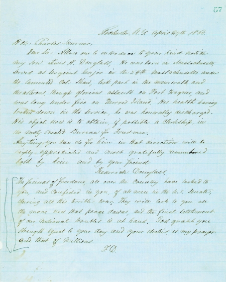 Handwritten letter