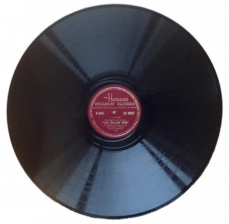 Harvard Vocarium vinyl view with label