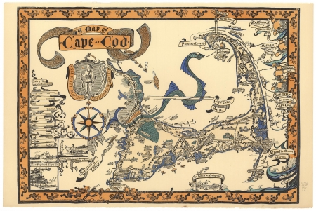 Illustration of Cape Cod, Massachusetts