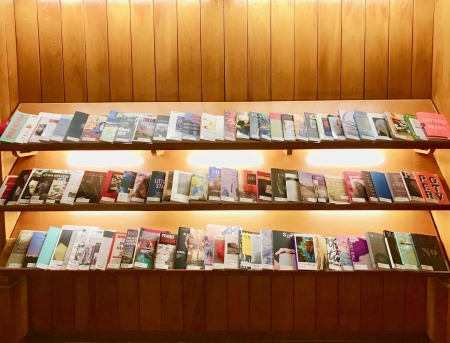 The Poetry Room's literary magazine collection.