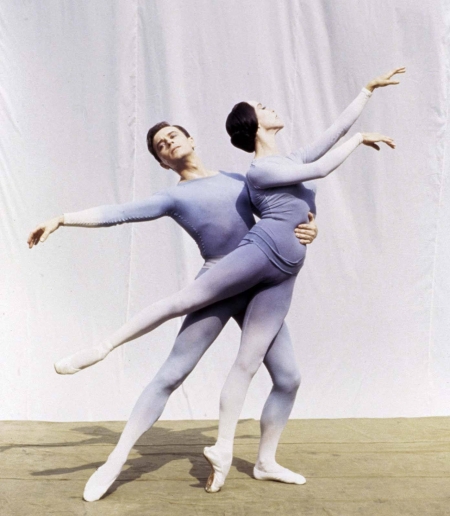 Maria Tallchief and Peter Van Dyk, 1965. Photograph by John Lindquist.