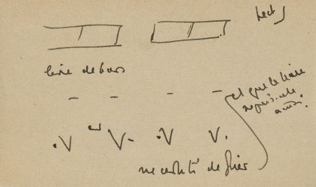 Stéphane Mallarmé, Le livre. Autograph manuscript, undated.