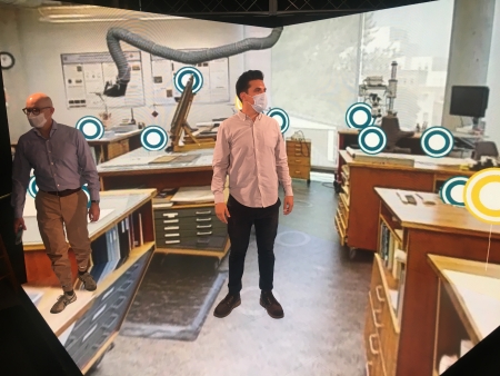 Virtual Harvard green screen