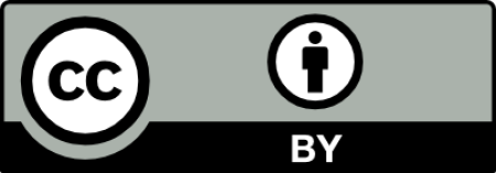 gray and black logo that reads "CC" and "BY" with a small black-and-white icon of a person