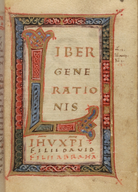 Four gospels. Italy, circa 1100-1150. MS Riant 20.