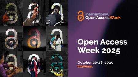 A poster advertising open access week 2025
