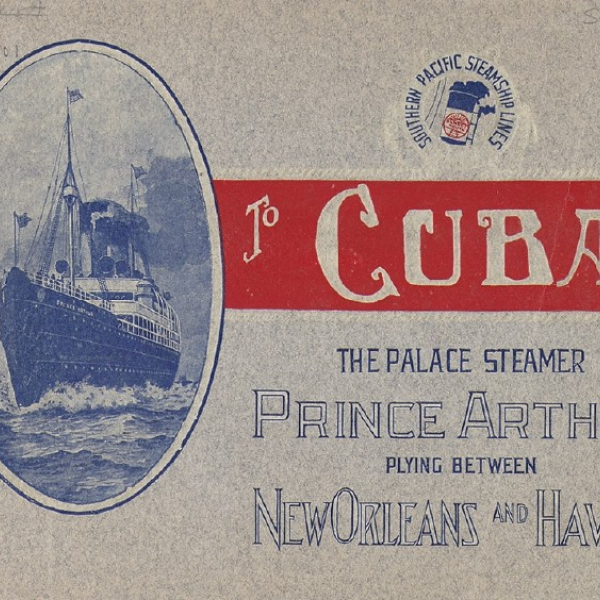 Pamphlet from Southern Pacific Steamship Lines, 1905.