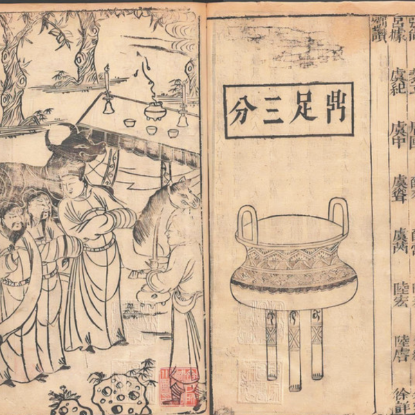 An image of a Chinese text with illustration