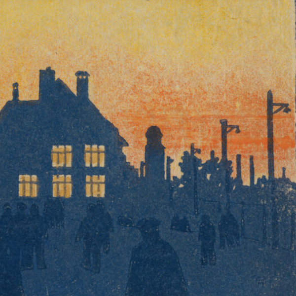 A piece of art from the Ruhleben civilian internment camp papers