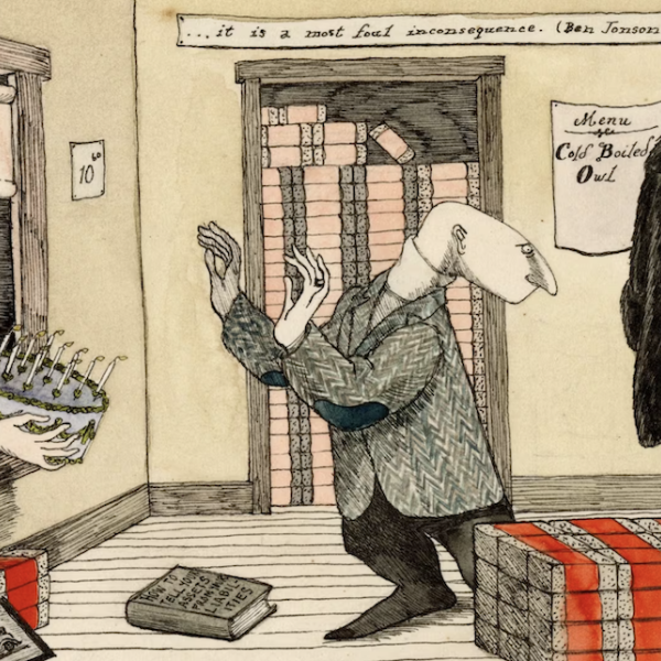 A Gorey illustration
