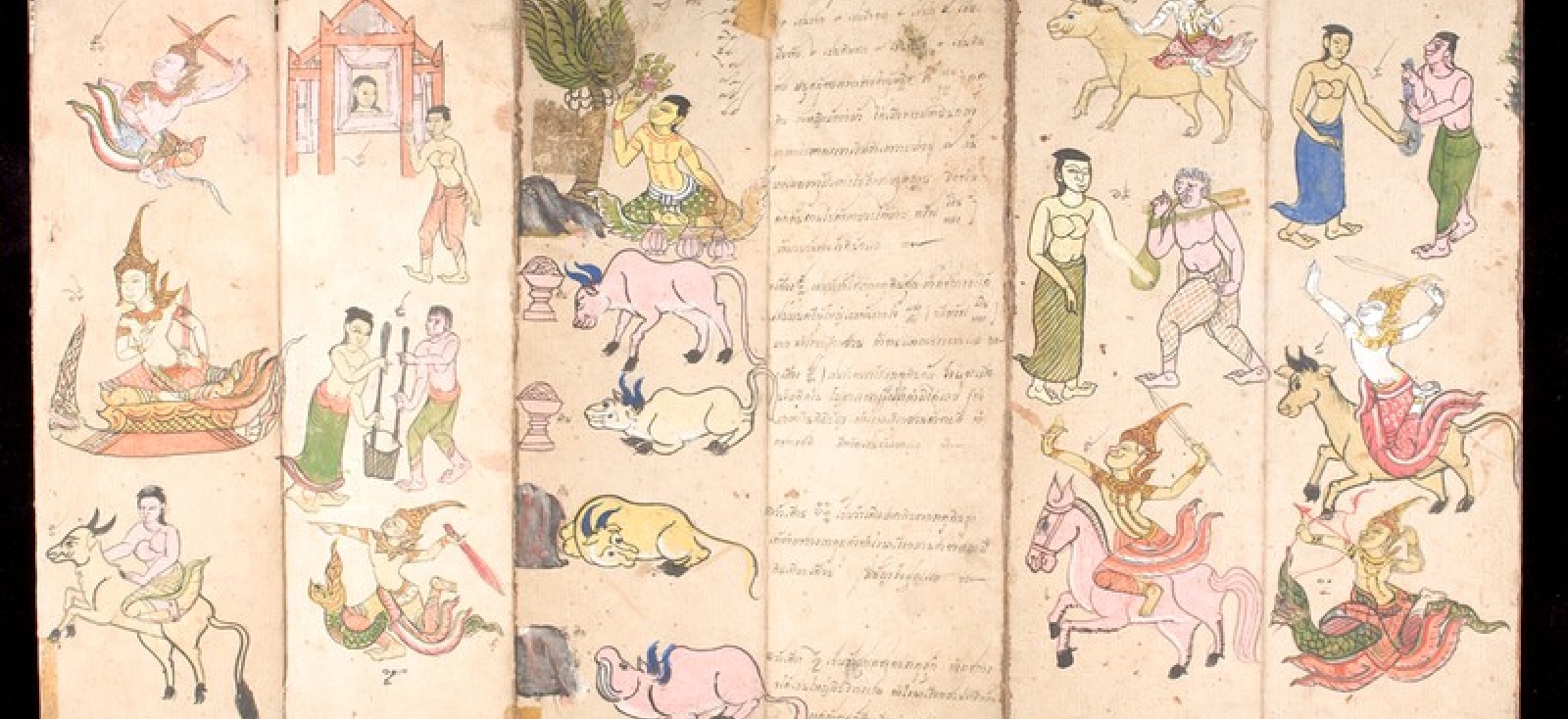 Illustrated Manual of Divination (written in Thai script)
