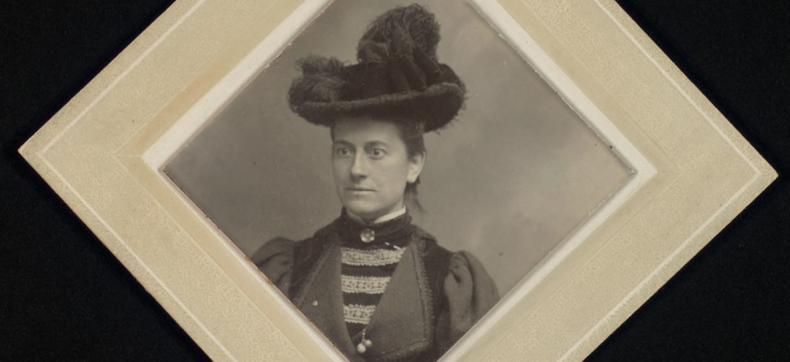 A portrait of Scottish-American astronomer Williamina Fleming