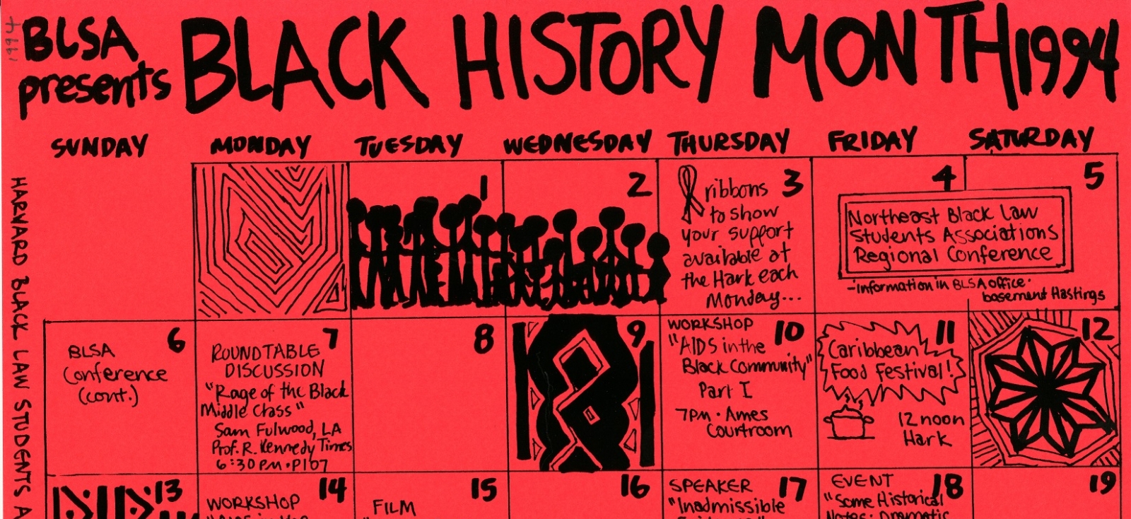 BLSA Black History Month Events Calendar