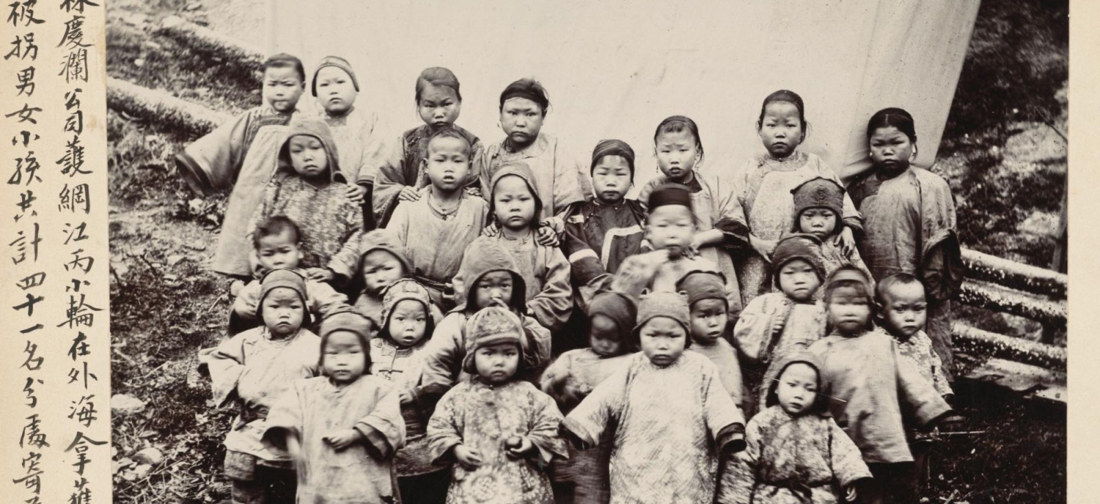 Kidnapped girls, Foochow. 1904.