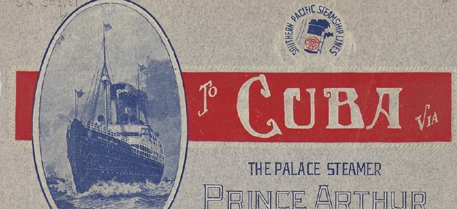 Pamphlet from Southern Pacific Steamship Lines, 1905.