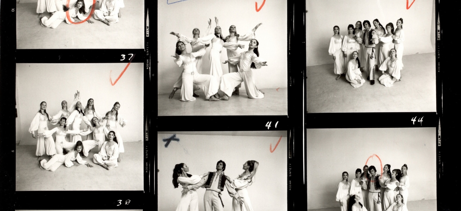 Publicity shots from Eisen's archive promoting The Grand Music Hall of Israel's perforance at Madison Square Garden, 1973.