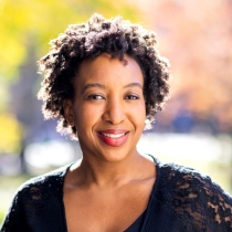 Photograph of Anne-Marie Eze's head and shoulders taken outdoors